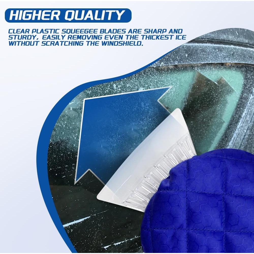 Raspador de Hielo con Guante Kutyun - Impermeable y Cálido