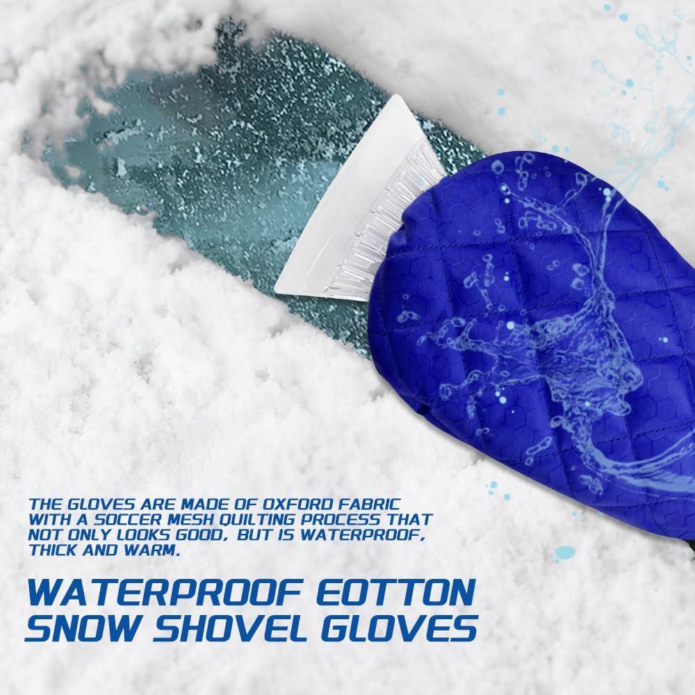 Raspador de Hielo con Guante Kutyun - Impermeable y Cálido