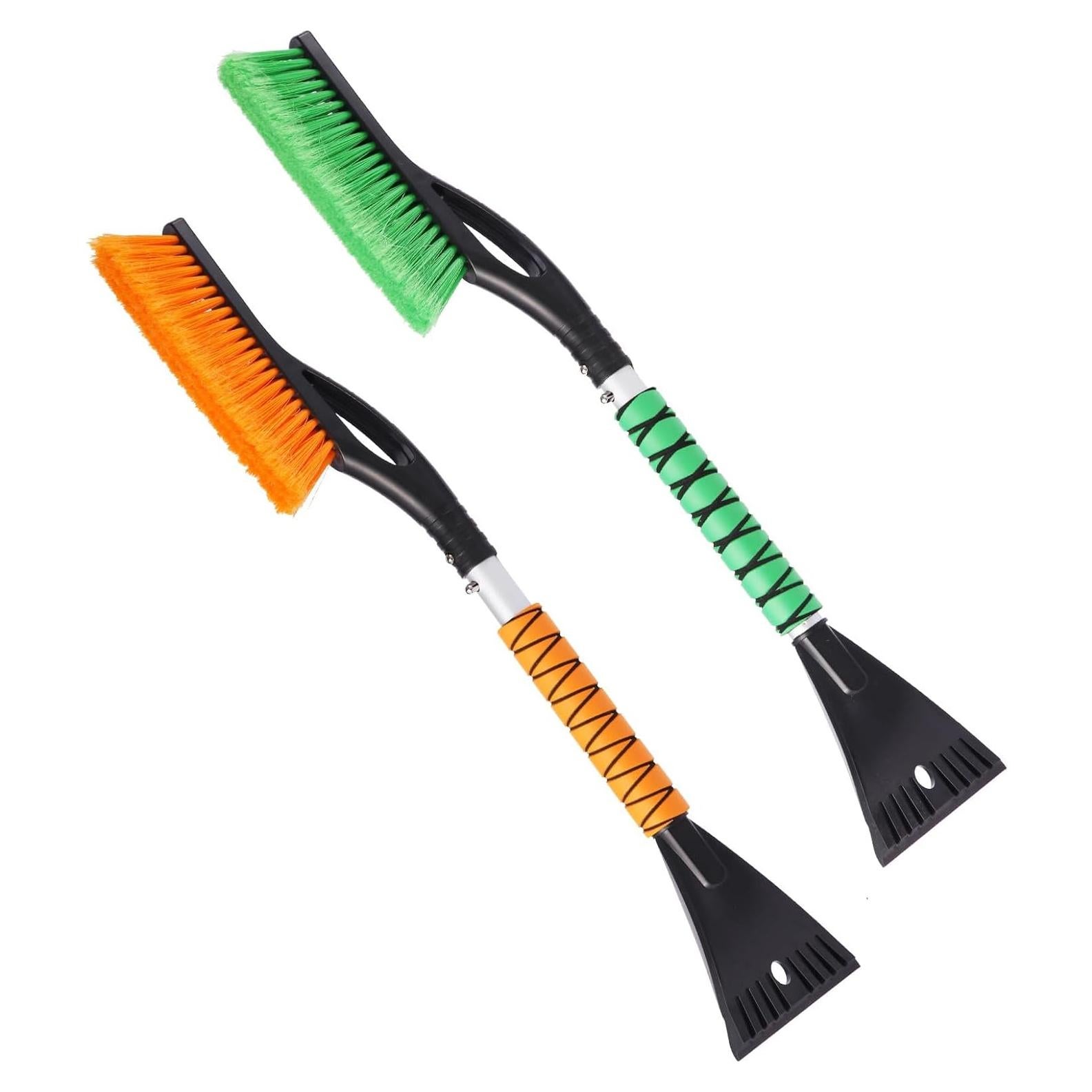 Paquete de 2 Cepillos de Nieve y Raspadores de Hielo aolopw 68.58 cm