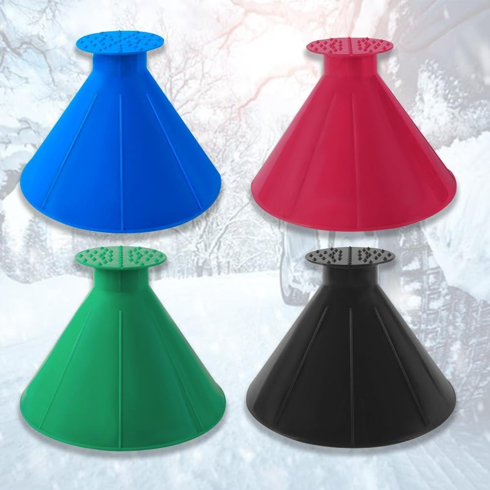 Raspador de Hielo Kutyun para Parabrisas de Coche 2 en 1