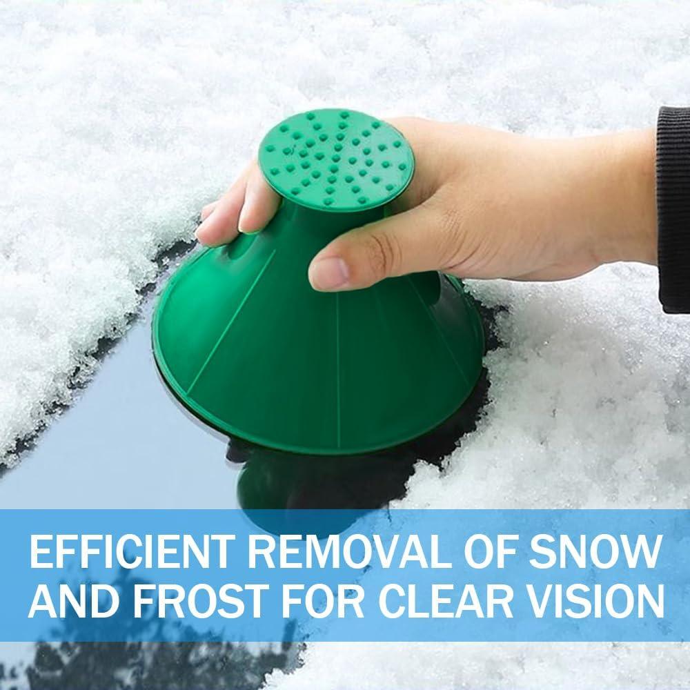 Raspador de Hielo Kutyun para Parabrisas de Coche 2 en 1