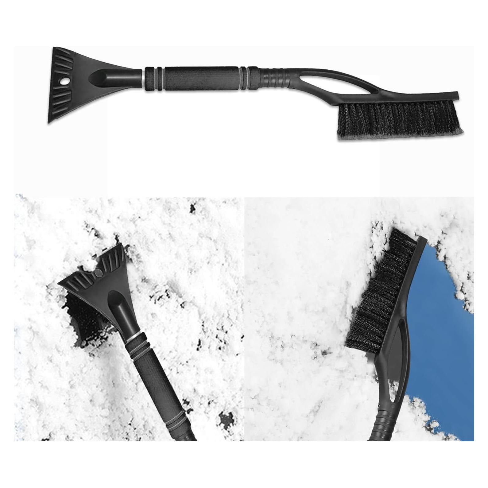 Cepillo de Nieve y Raspador de Hielo CHRYMUM 64cm 2 en 1