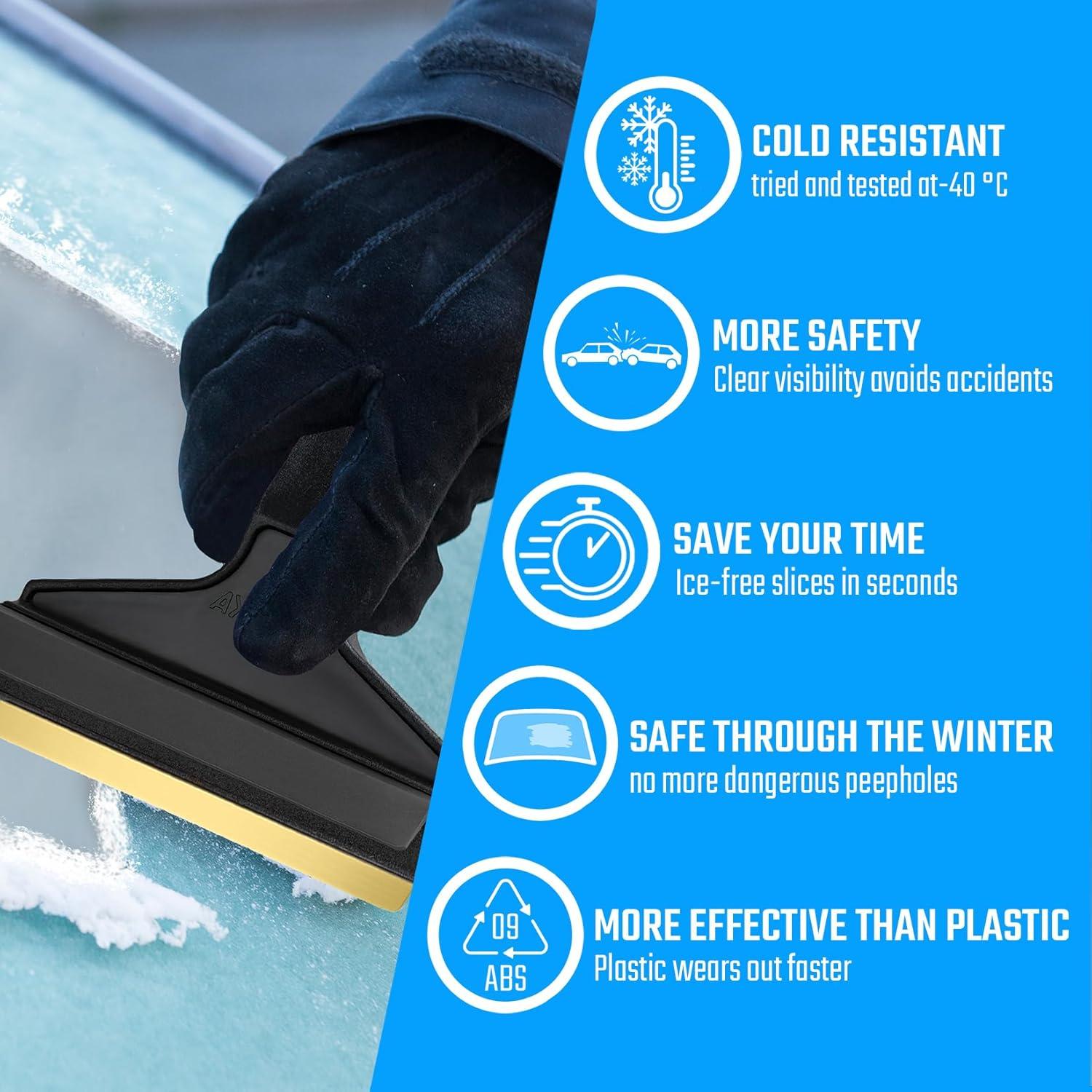 Raspador de Hielo Murska con Cuchilla de Latón - 21 cm