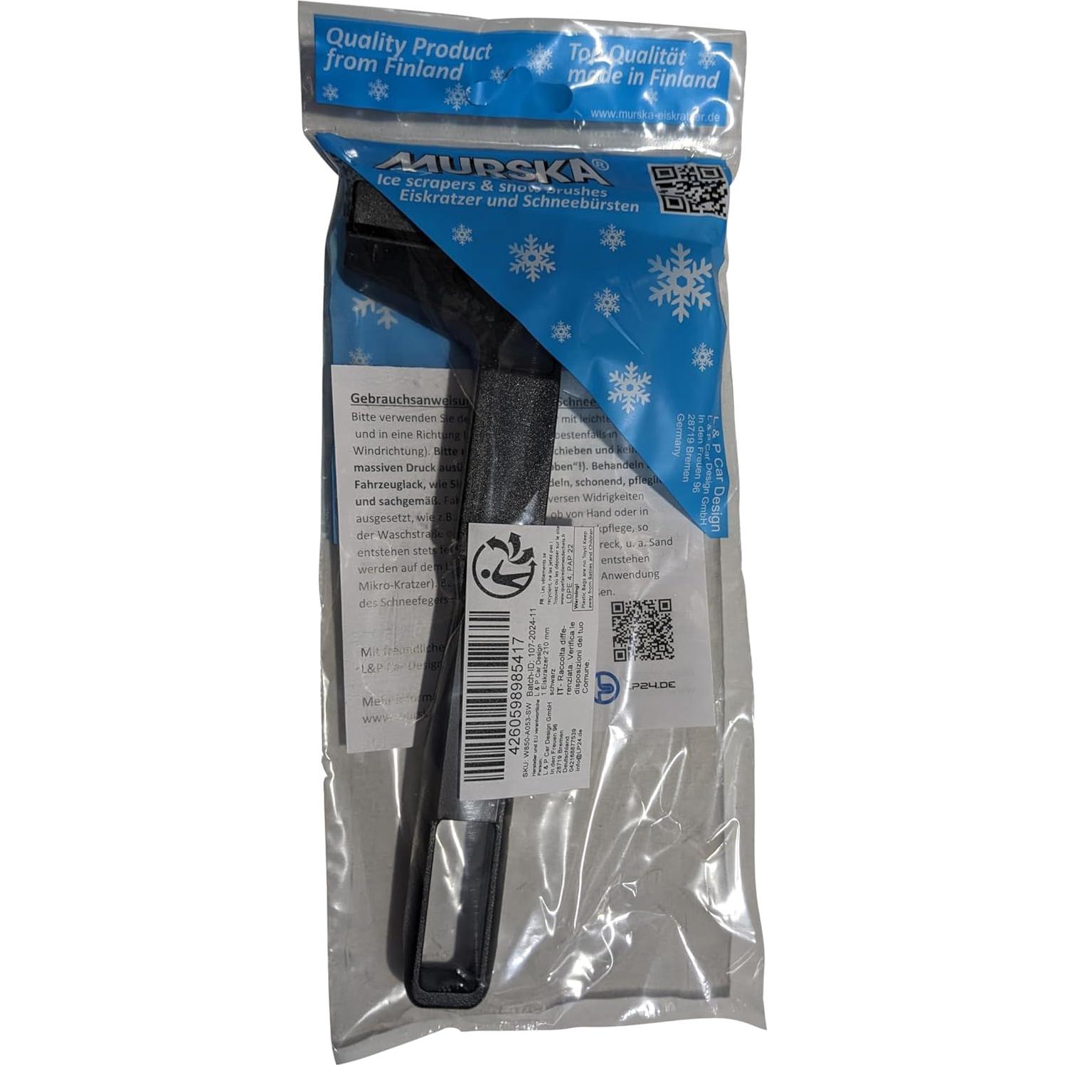 Raspador de Hielo Murska con Cuchilla de Latón - 21 cm