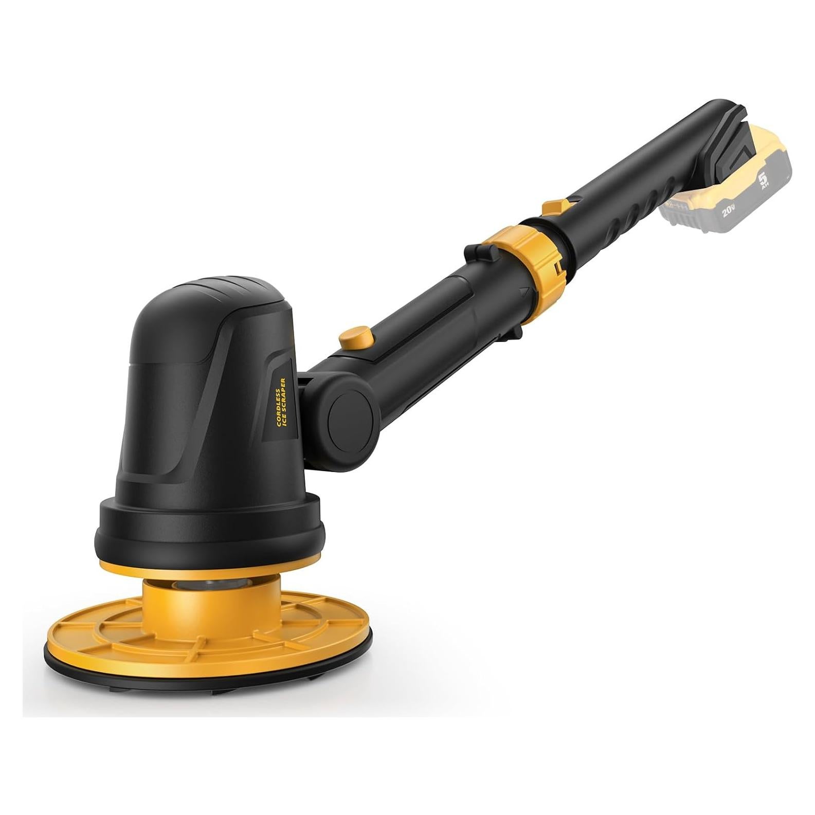 Raspador de Hielo Eléctrico IEBUDA 20V, 1600 RPM, Cabezal Ajustable