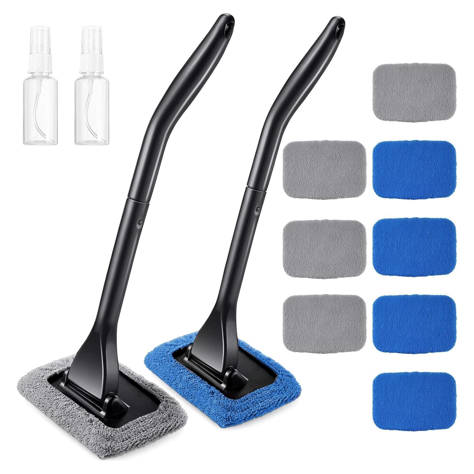 Kit de Limpieza de Parabrisas Frienda con 2 Botellas y Paños