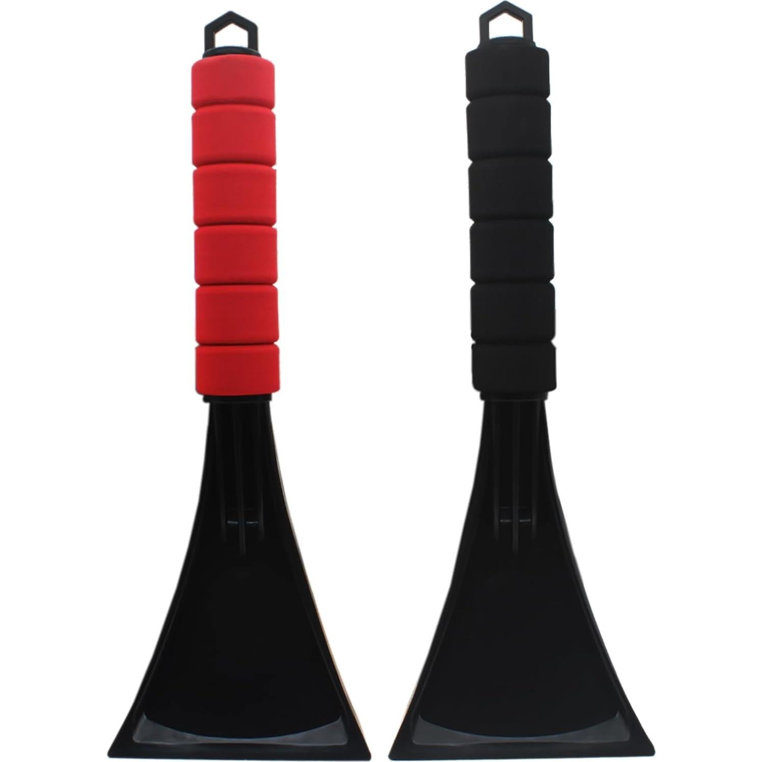 Raspador de Hielo LBTODH 2PCS con Mango de Espuma 28.5cm