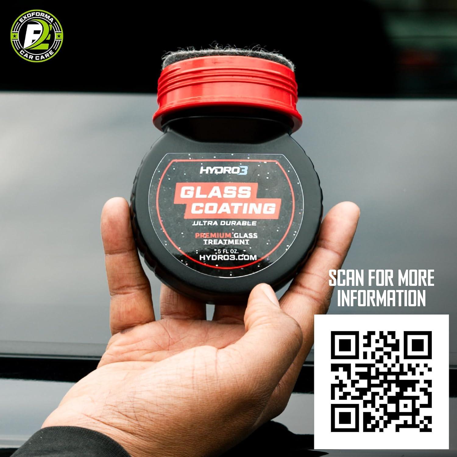Recubrimiento Hidrofóbico ExoForma Hydro3 para Parabrisas - 286g