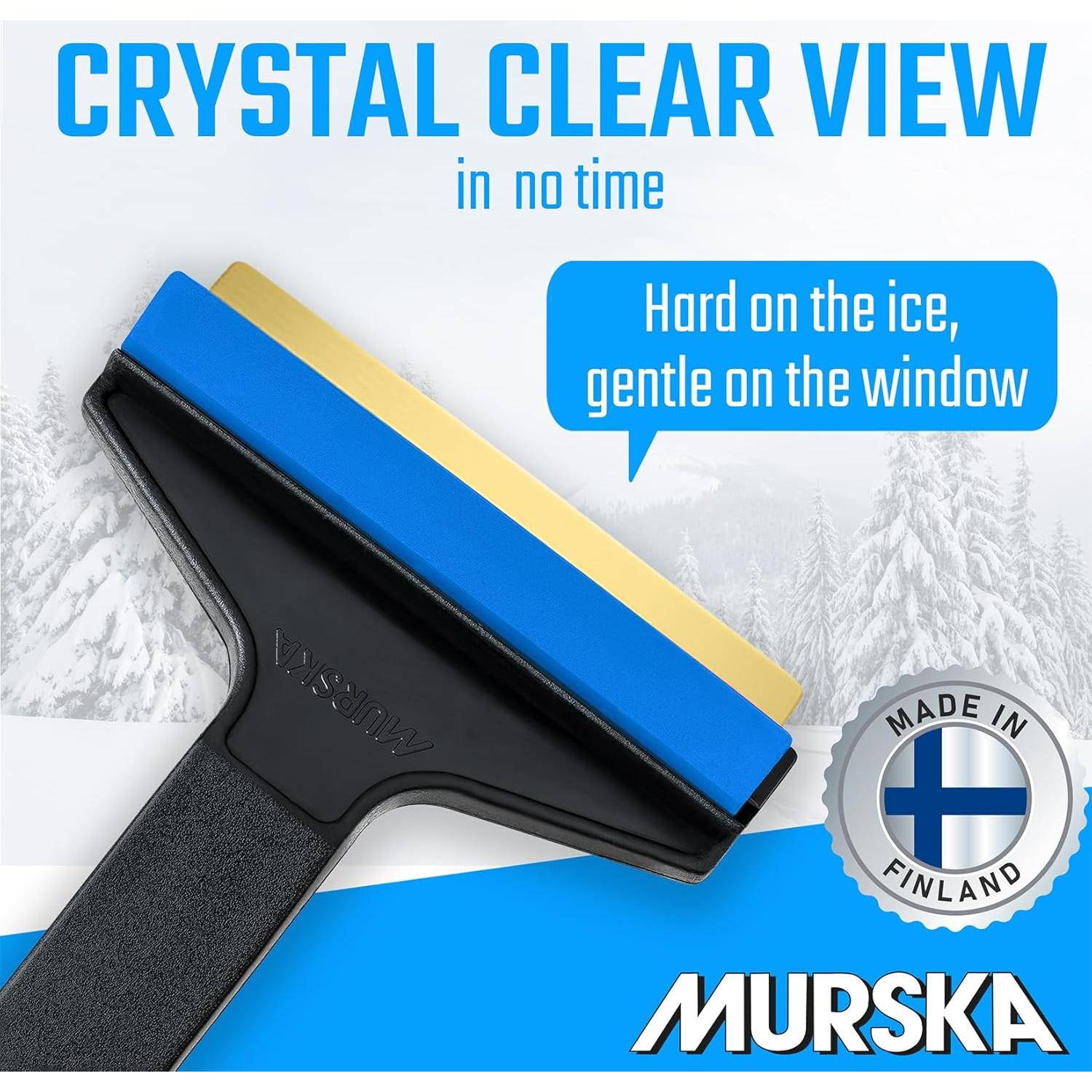 Raspador de Hielo Murska de Mango Largo 370 mm Cuchilla de Latón