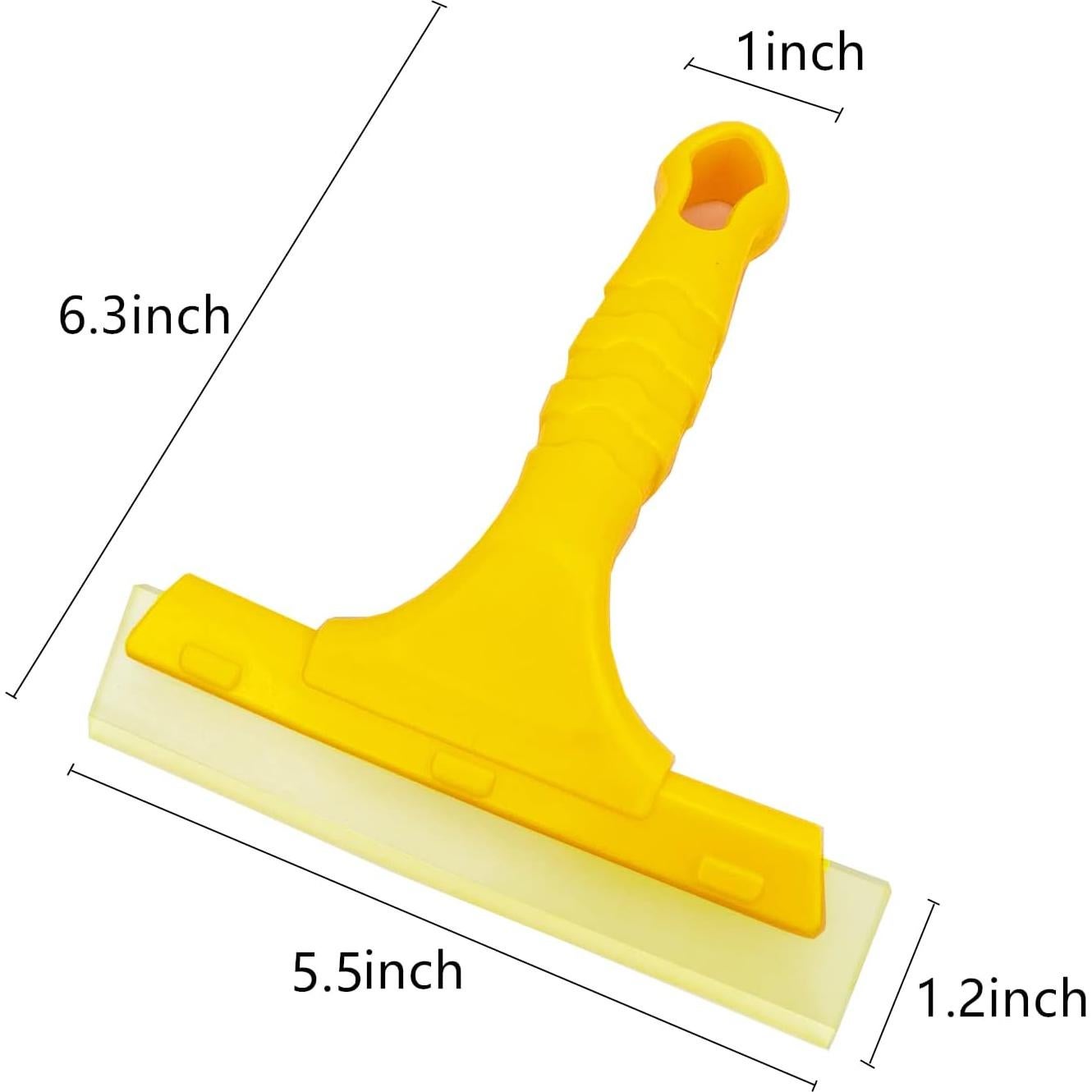 Limpiaparabrisas Mini Lunbengo 15.5 cm con Mango Antideslizante