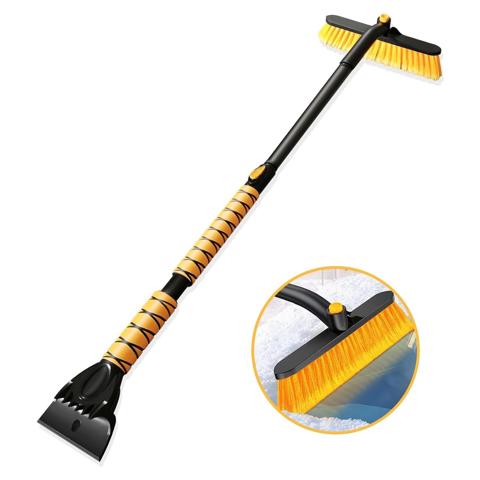 Raspador de Hielo y Cepillo de Nieve Jkapy 44" Extensible