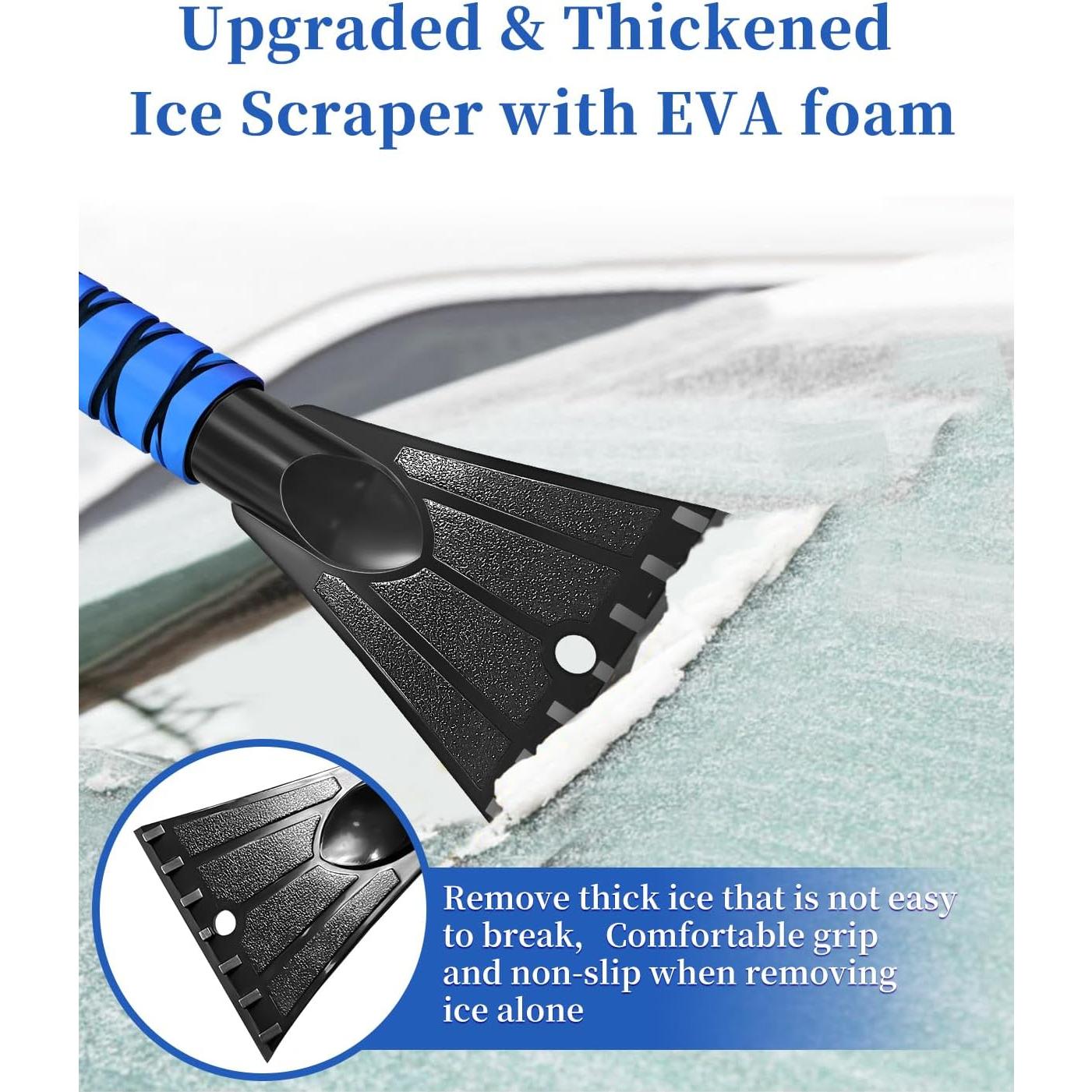 Raspador de Nieve Auccutro con Cepillo Extensible 85 cm