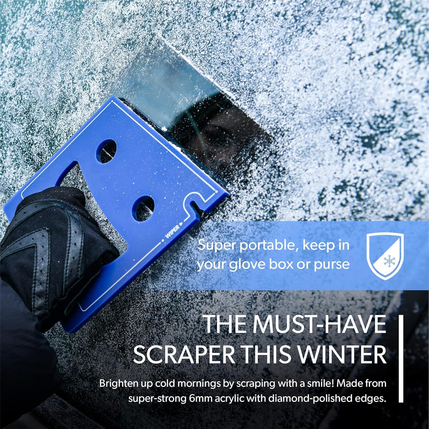 Raspador de Hielo FrostGuard Buddy - Acrílico 18.5 cm