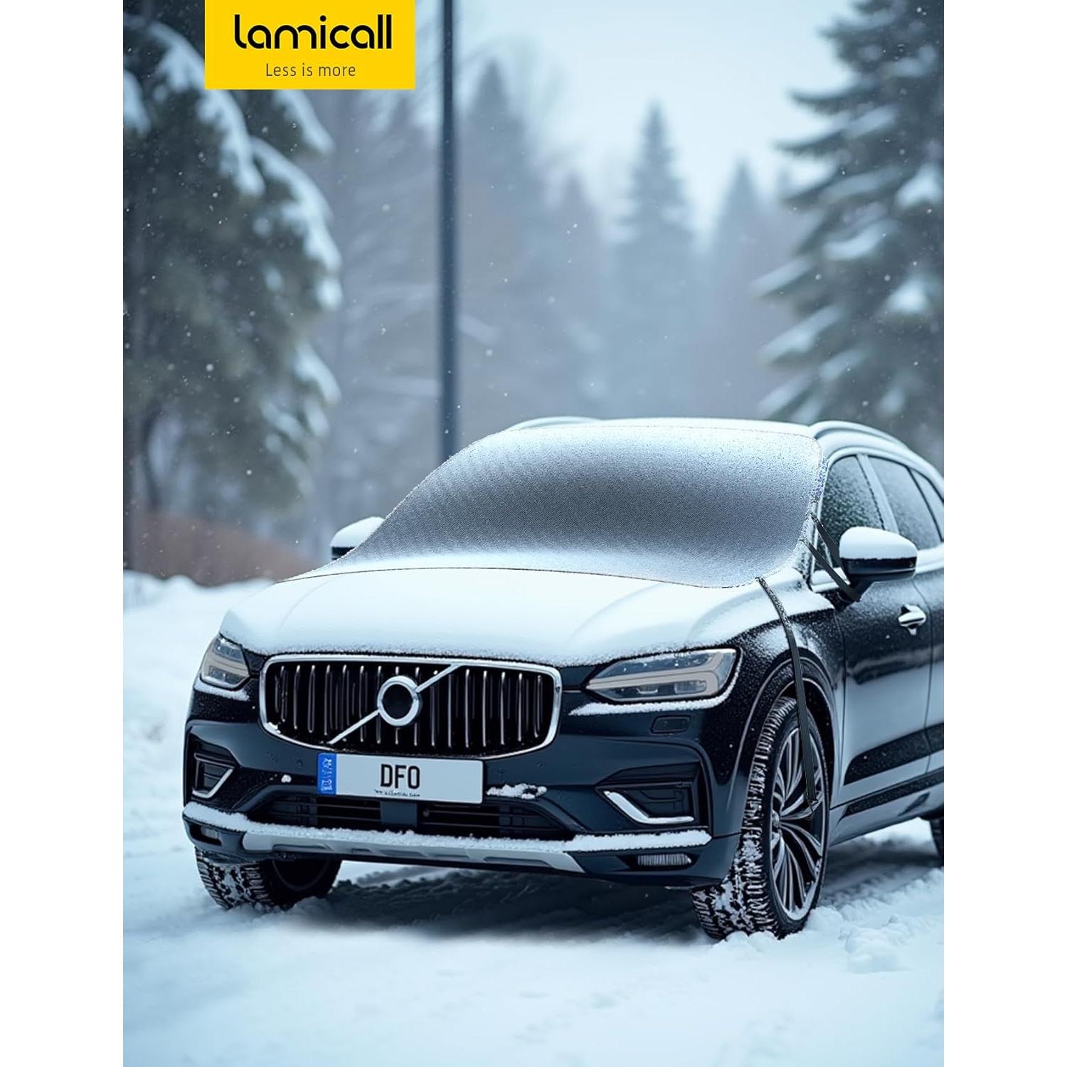 Cubierta de Parabrisas Lamicall para Nieve y Hielo 800D 157.48cm