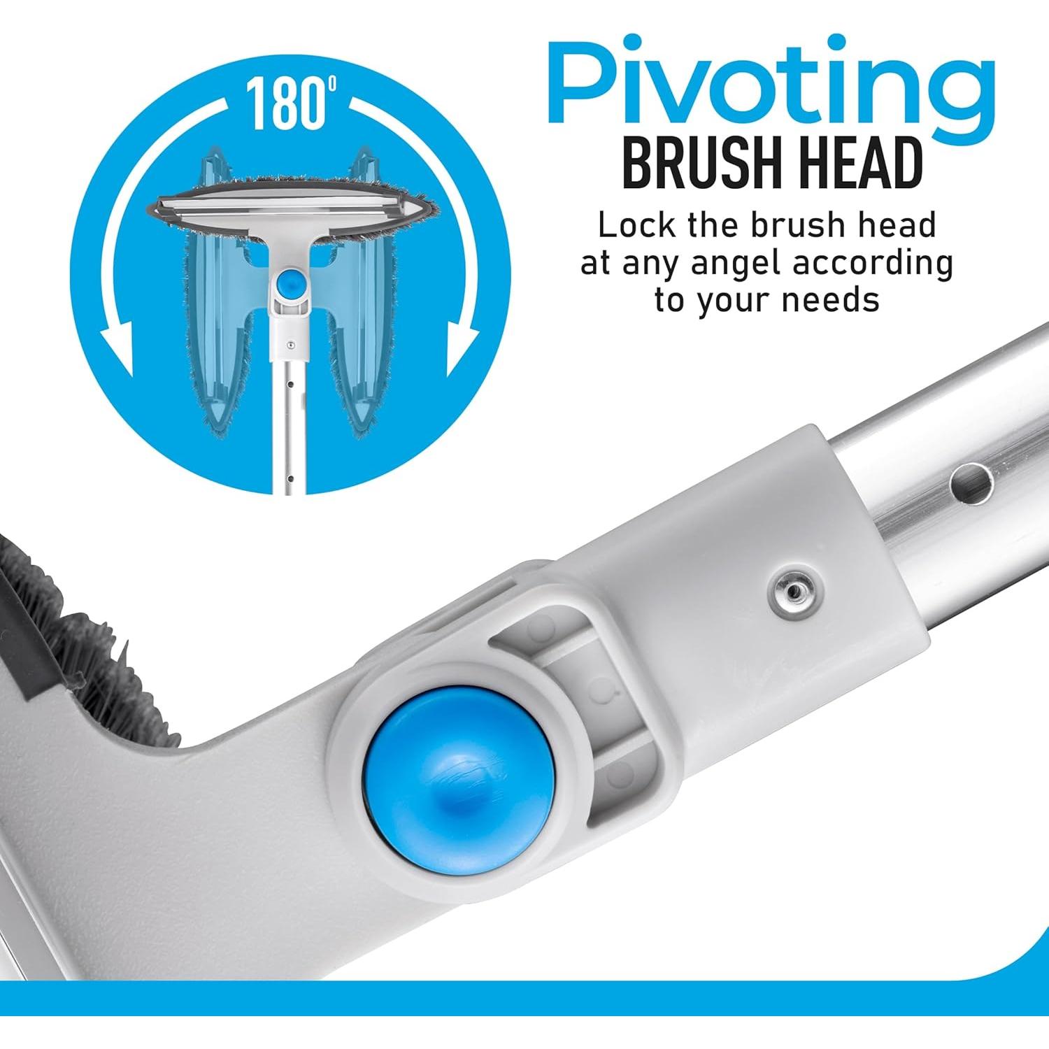 Raspador y Cepillo de Nieve Superio 2 en 1 con Mango Extensible