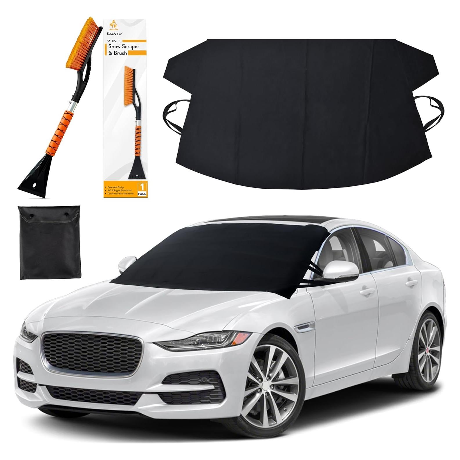 Cubierta de Parabrisas EcoNour para Nieve y Hielo 175x107cm