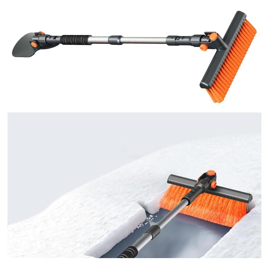 Raspador de Hielo para Automóvil Osilly 94 cm Extensible 3 en 1