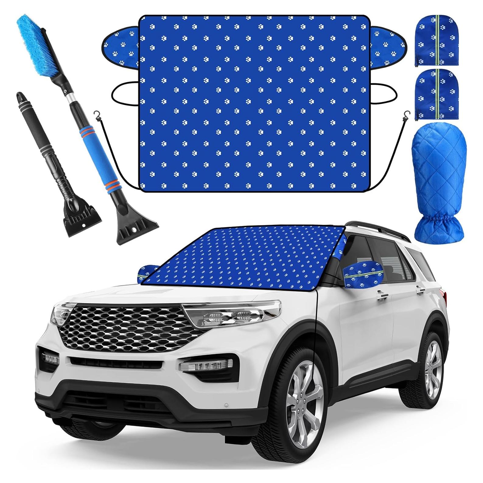 Kit de Invierno Tallew 5 Pcs Cubierta Parabrisas y Accesorios