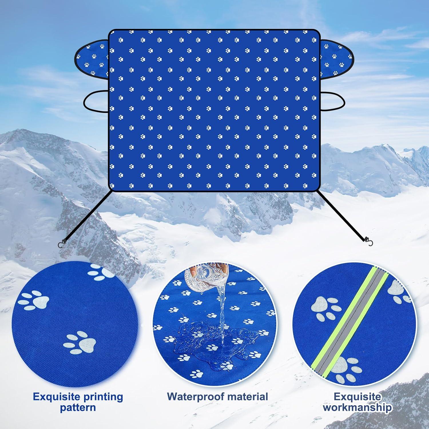 Kit de Invierno Tallew 5 Pcs Cubierta Parabrisas y Accesorios