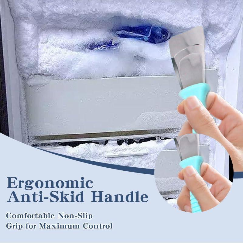 Raspador de Hielo YAFIYGI 2 Pcs Doble Cabeza Ergonómico