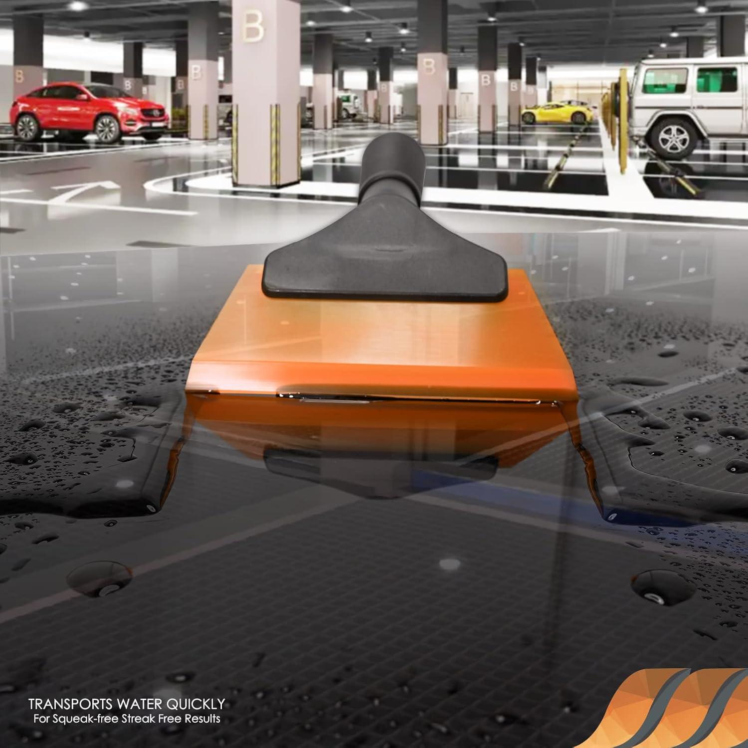 EHDIS Espátula de Goma 12.7 cm para Limpiar Ventanas y Espejos