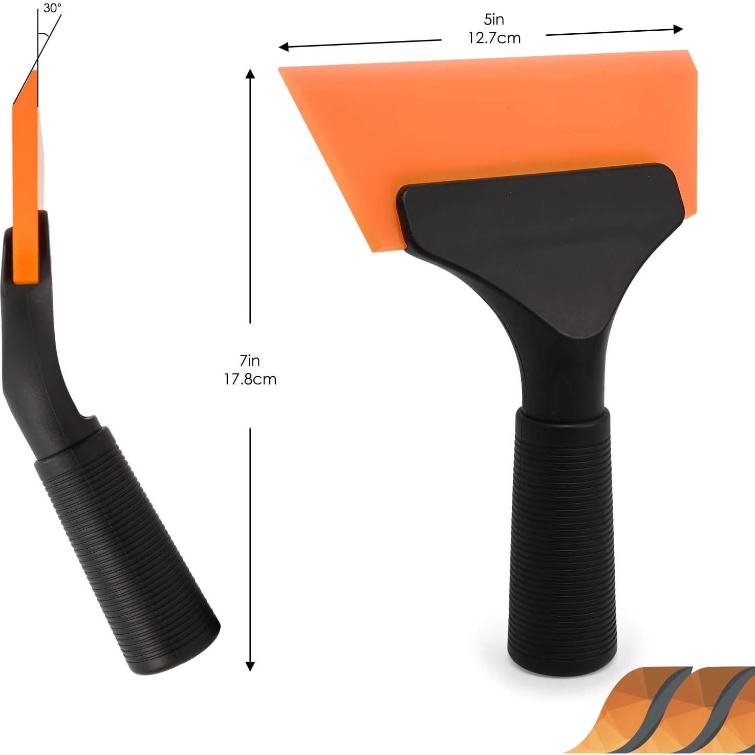 EHDIS Espátula de Goma 12.7 cm para Limpiar Ventanas y Espejos