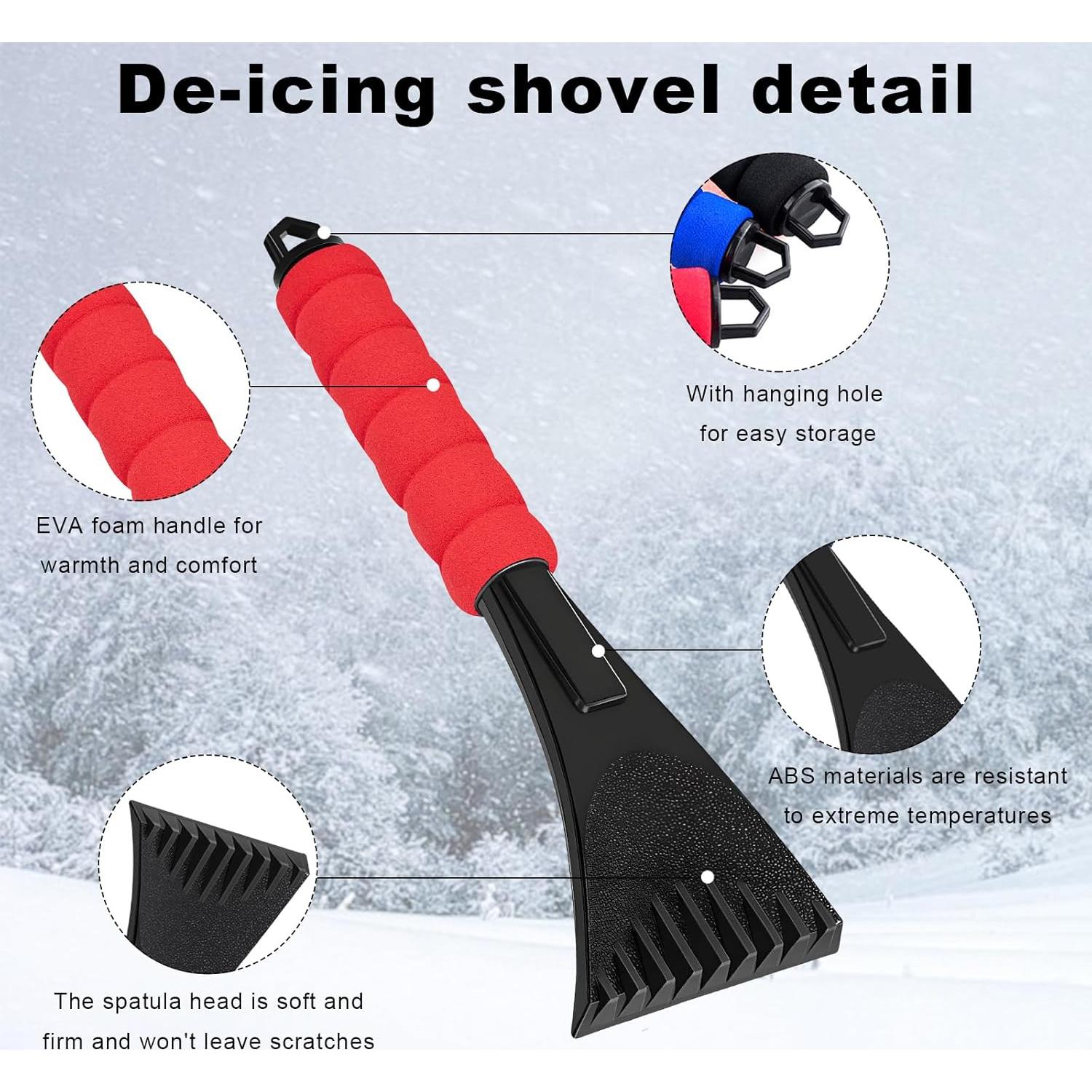 Raspador de Hielo para Parabrisas Ohleats 30.48 cm Rojo