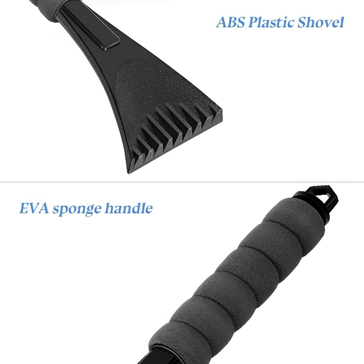 Raspador de Hielo para Automóviles zipelo Negro, Mango EVA