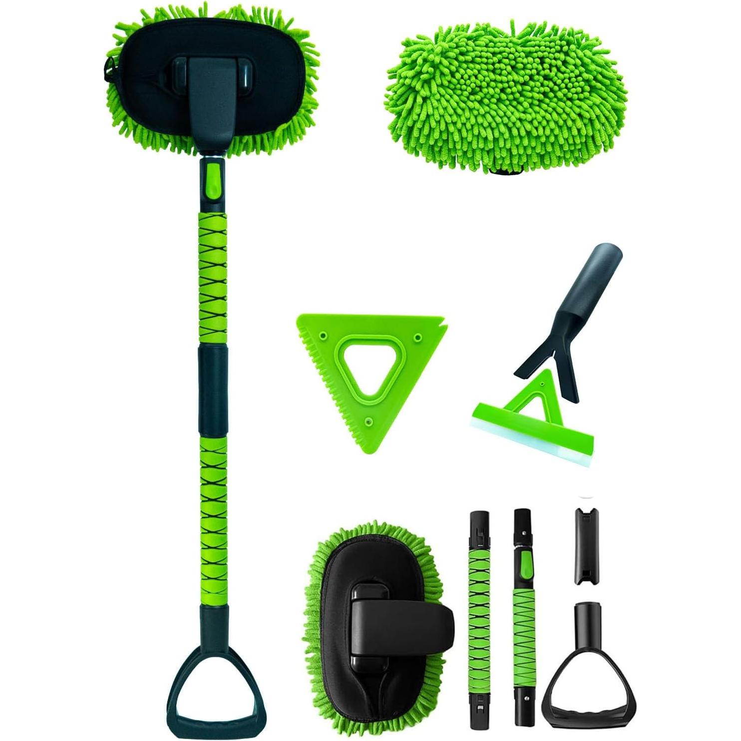 Kit de Cepillo de Lavado de Autos Forgrace 139.7 cm Microfibra