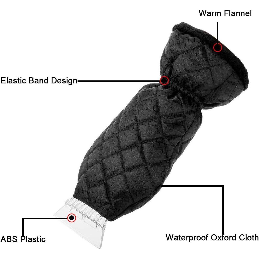 Mitón Quitanieves Impermeable Traderplus con Forro Polar