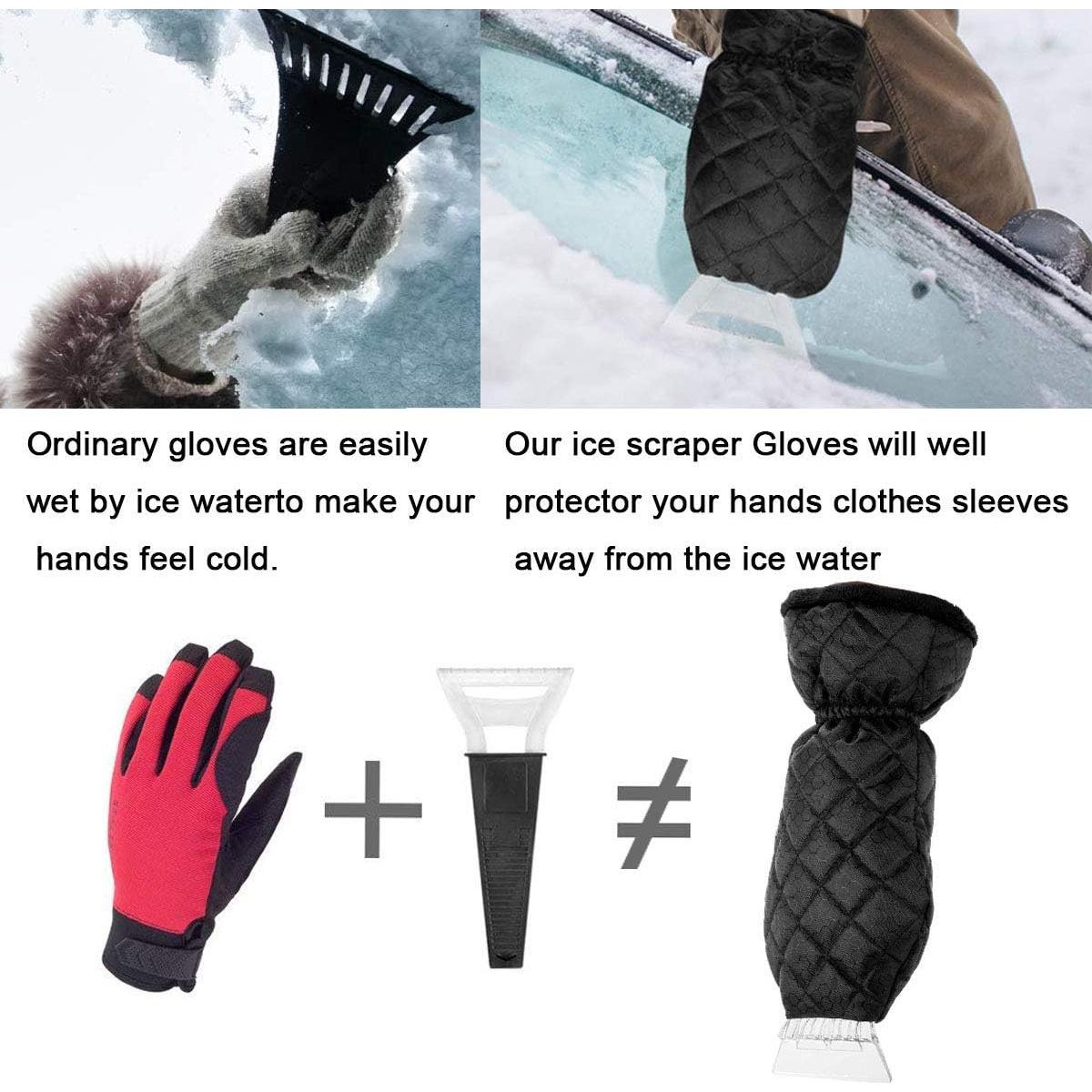 Mitón Quitanieves Impermeable Traderplus con Forro Polar