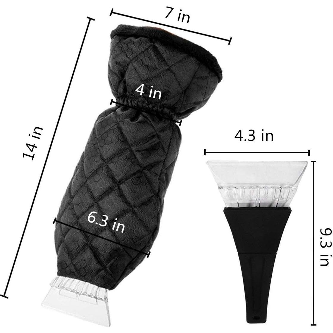 Mitón Quitanieves Impermeable Traderplus con Forro Polar