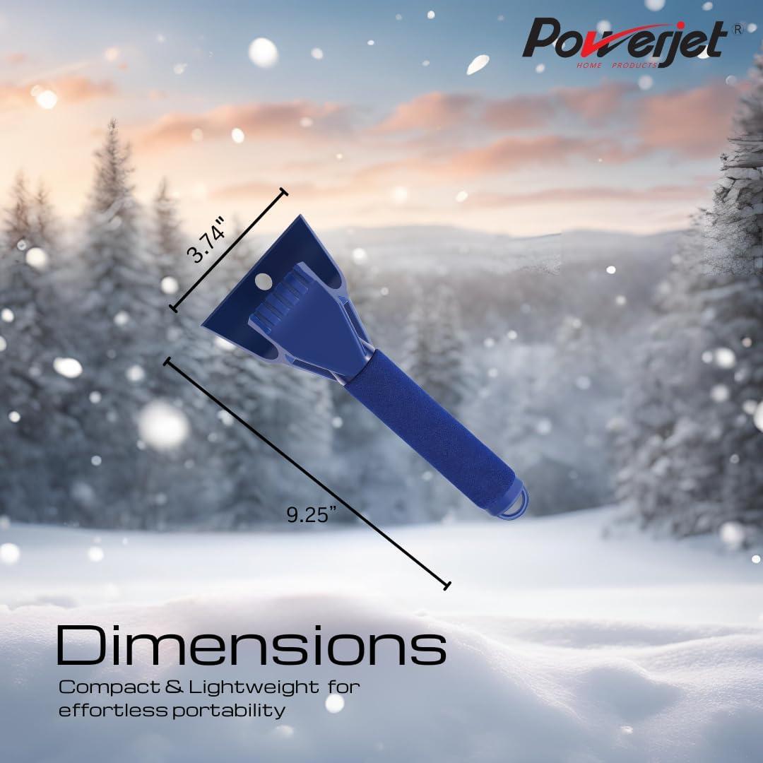 Cepillo de Nieve Extensible Powerjet C80100 con Raspador