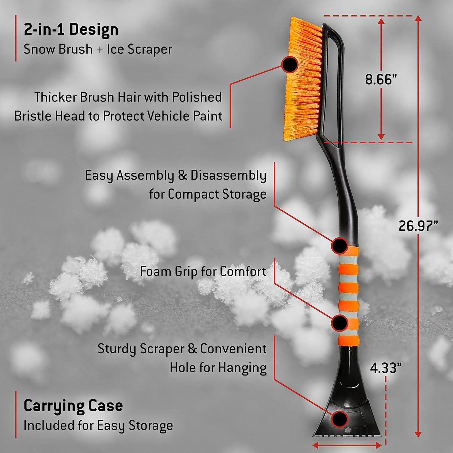 Limpiaparabrisas TRICO 28" + 24" Premium + Raspador de Hielo