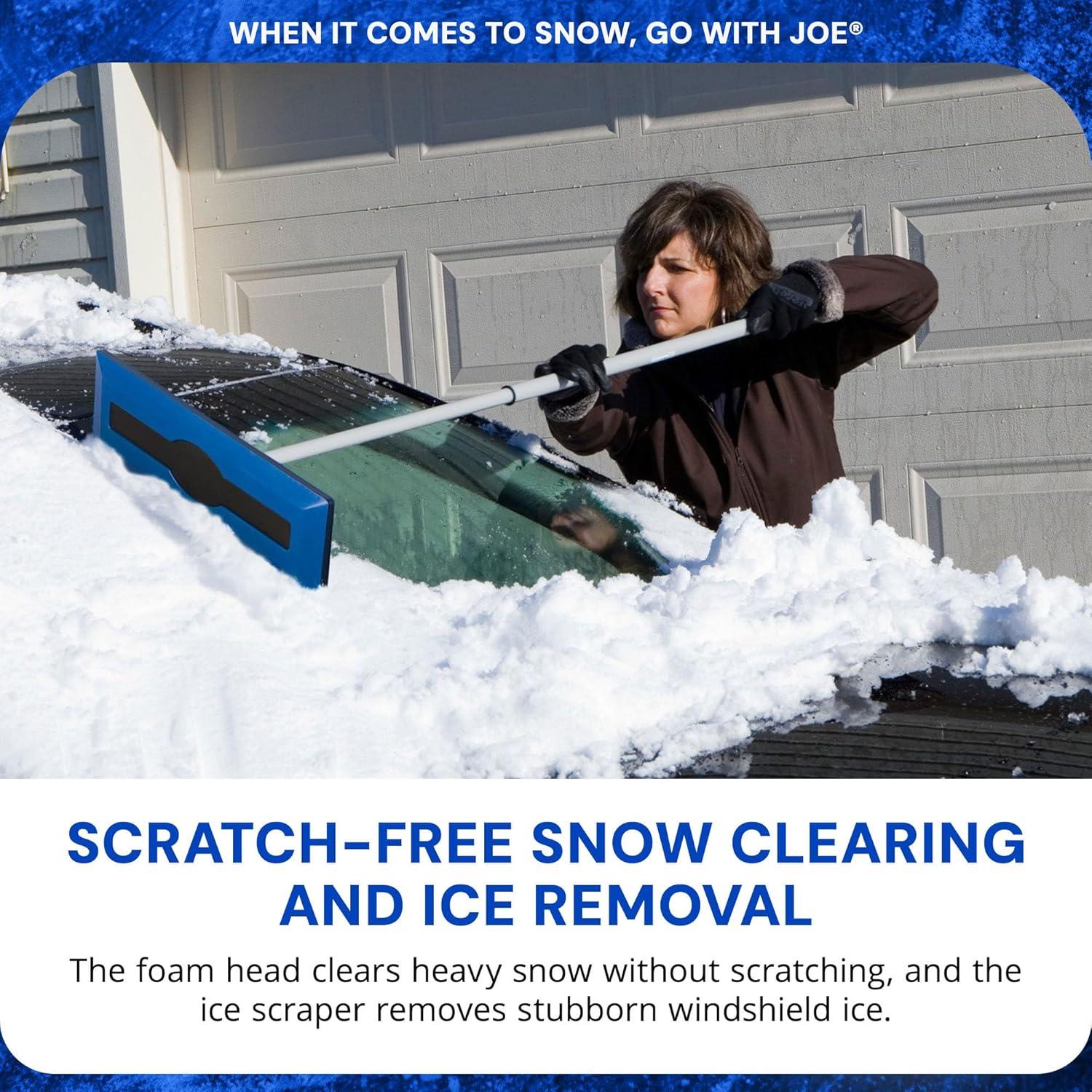 Scraper de Hielo Snow Joe SJBLZD 6 Pack con Escoba y Linterna