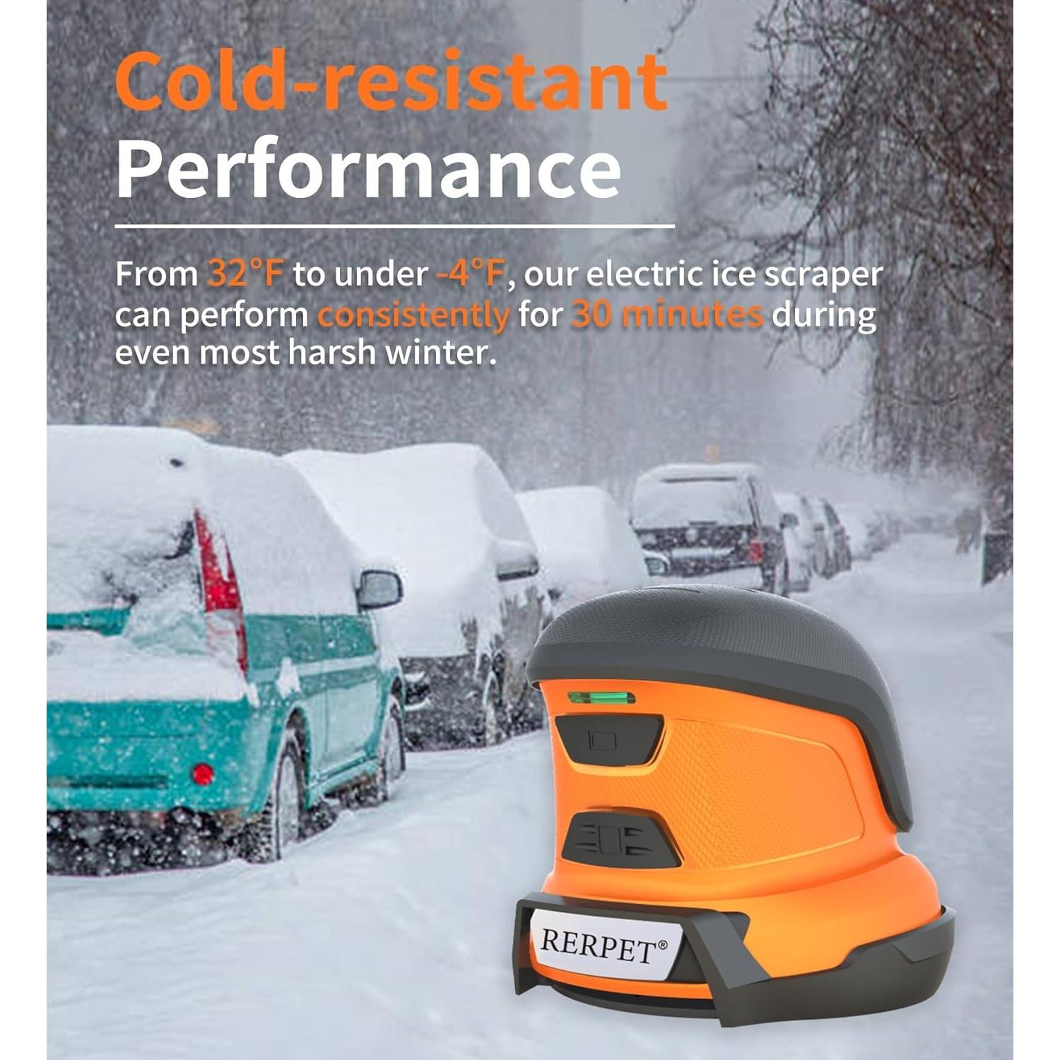 Raspador de Hielo Eléctrico RERPET AD-04349-O 4400mAh