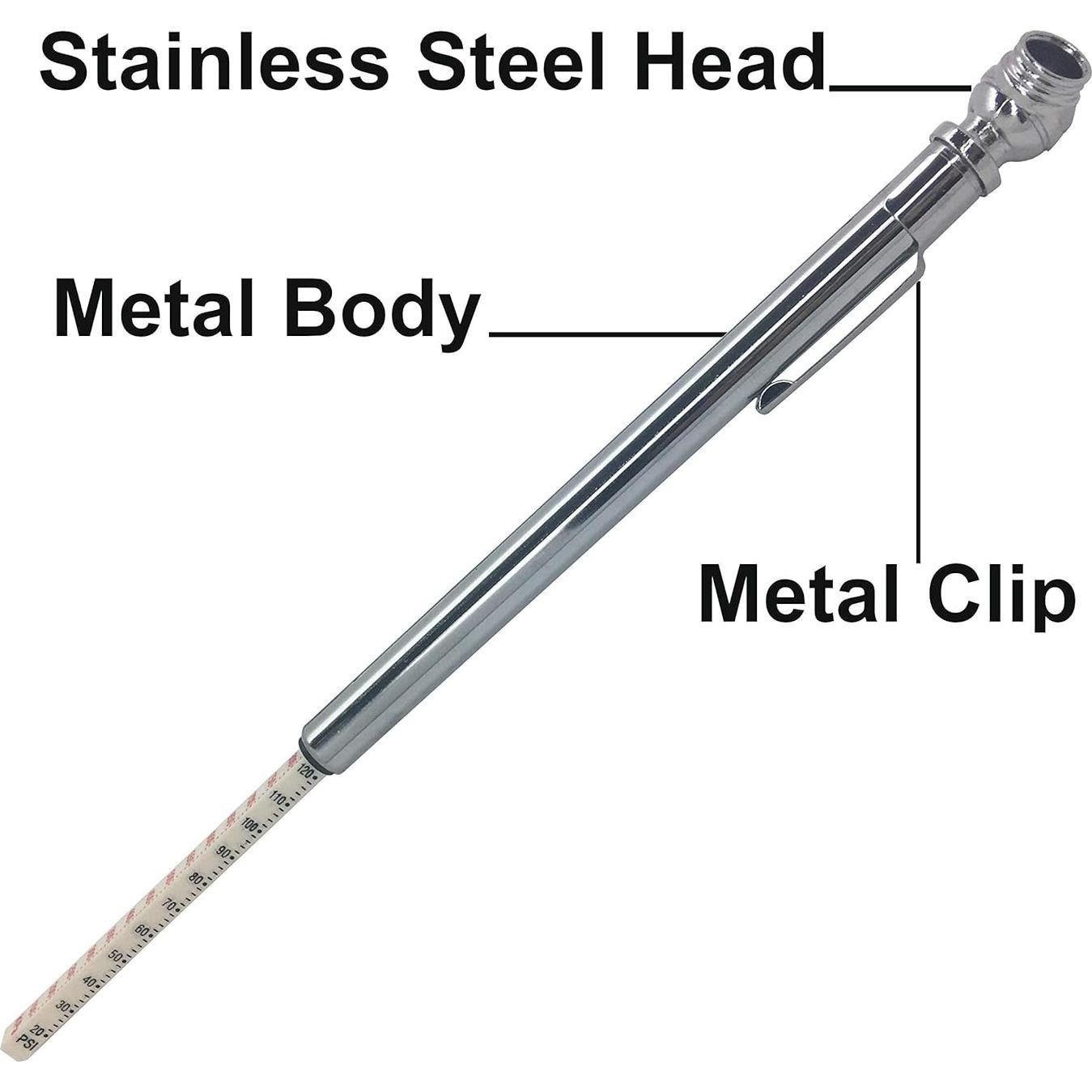 Medidor de Presión de Neumáticos Jon MFB - Paquete de 5