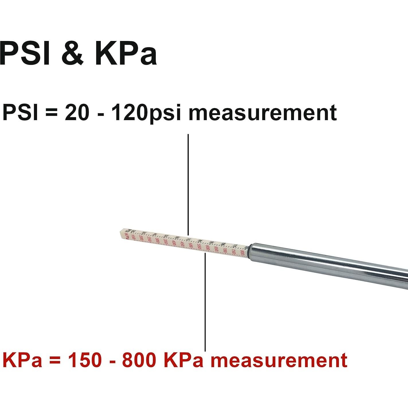 Medidor de Presión de Neumáticos Jon MFB - Paquete de 5