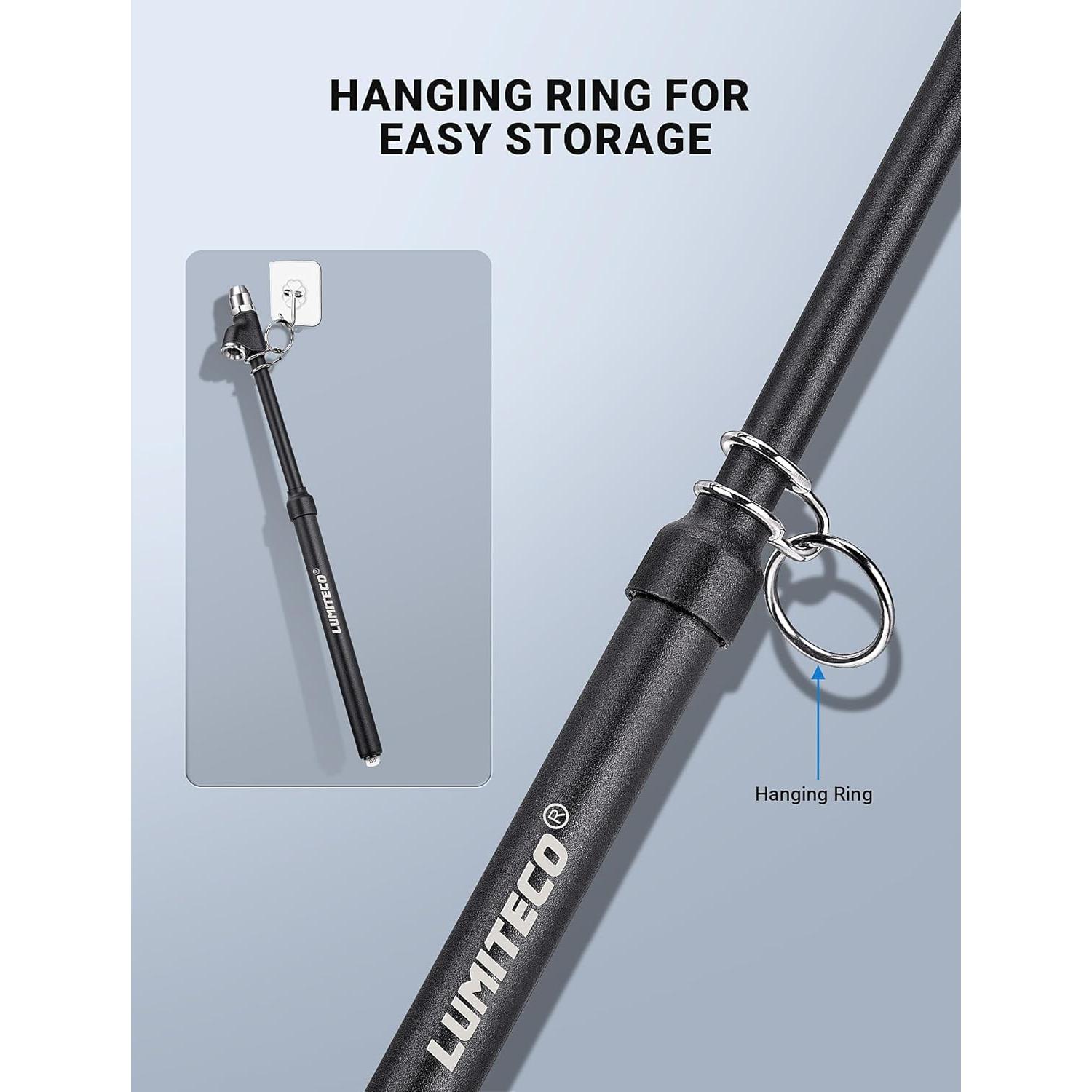 Juego de 2 Medidores de Presión de Neumáticos LUMITECO 10-150 PSI