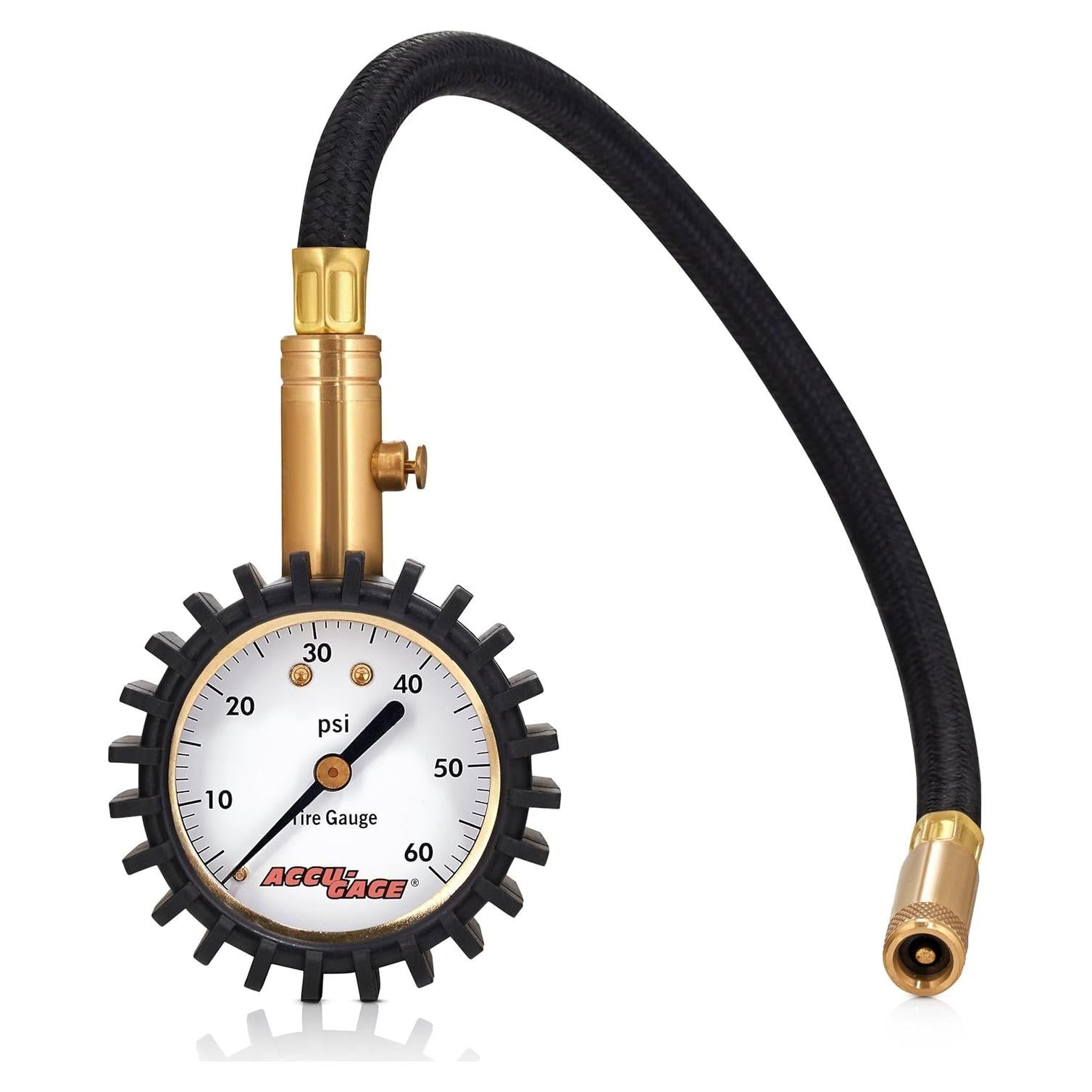 Medidor de Presión de Neumáticos Accu-Gage RH60X 60 PSI