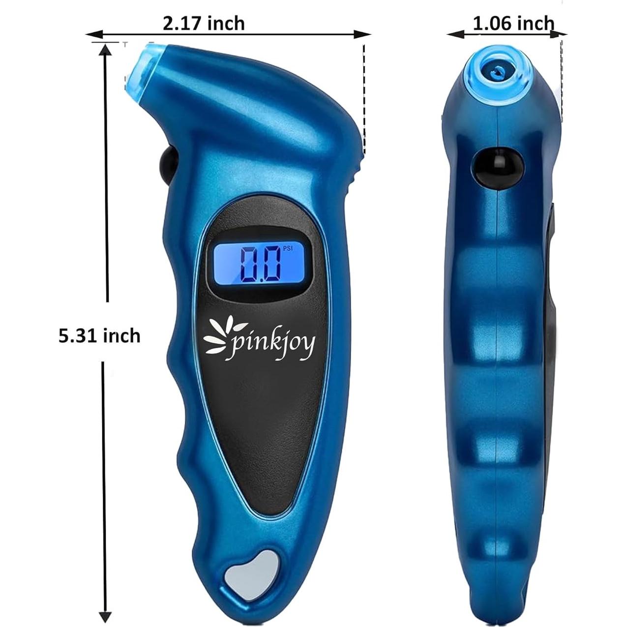 Medidor Digital de Presión de Neumáticos PINKJOY 150 PSI LCD