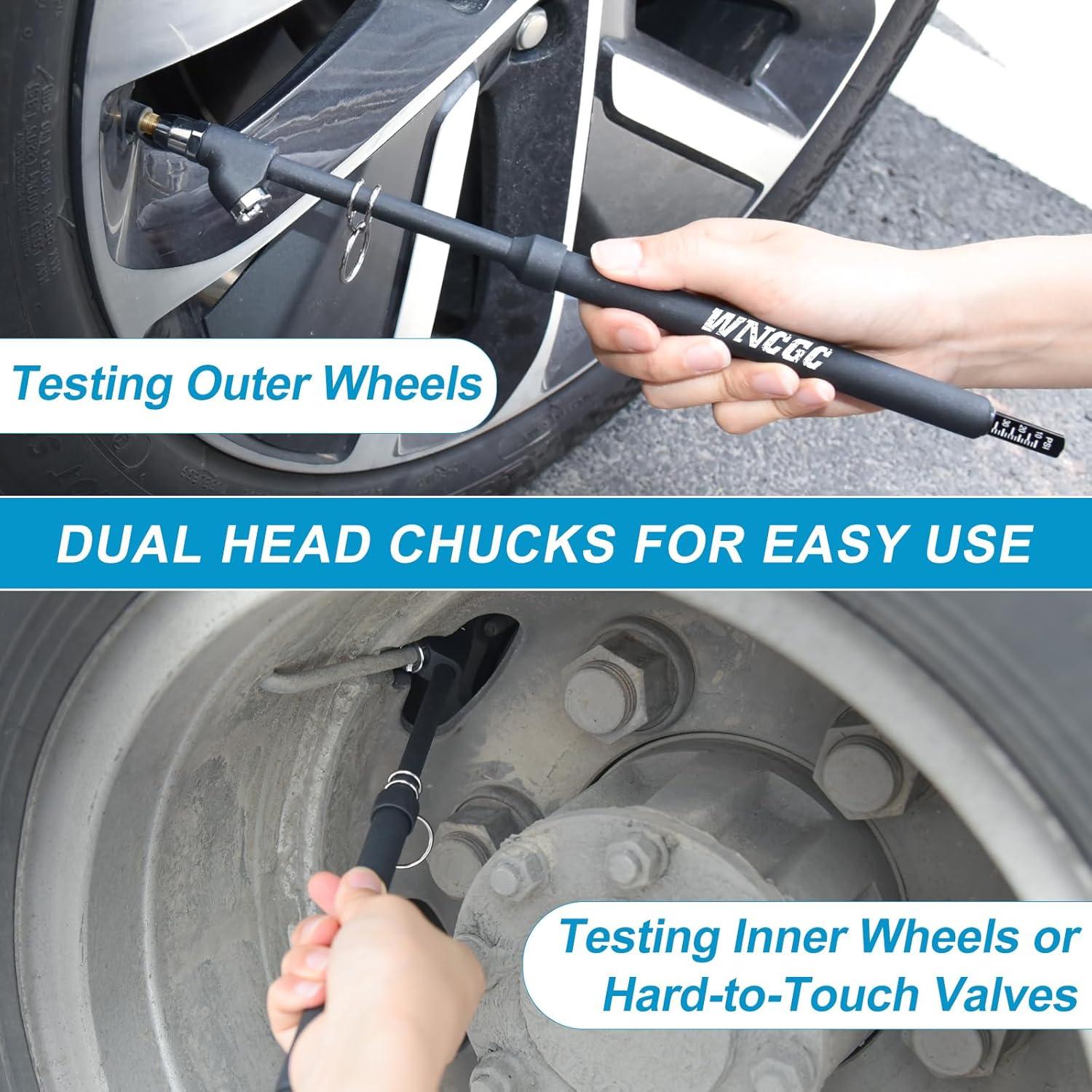 Manómetro de presión neumáticos WNCGC 10-150 PSI 30.48 cm