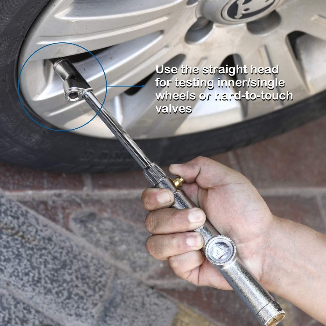 Medidor de Presión de Neumáticos CZC AUTO 10-120 PSI Mecánico