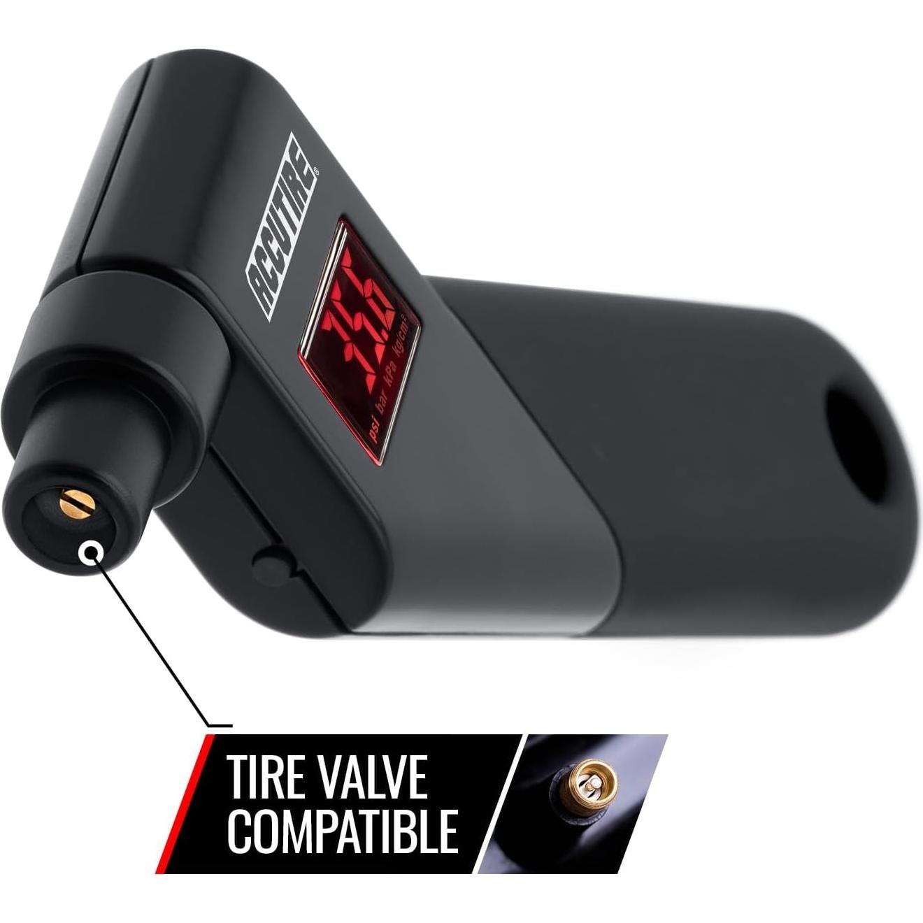 Medidor Digital de Presión de Neumáticos Accutire MS-4021B 5-150 PSI