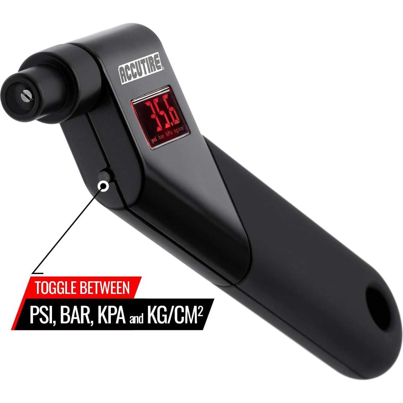 Medidor Digital de Presión de Neumáticos Accutire MS-4021B 5-150 PSI