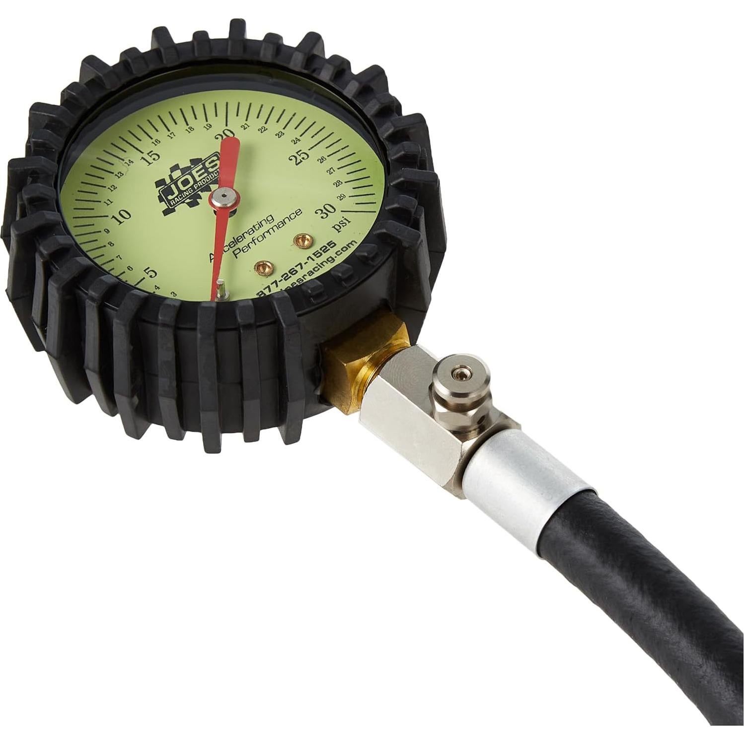 Medidor de Presión de Neumáticos Joes Racing 0-2.07 bar Brilla en la Oscuridad