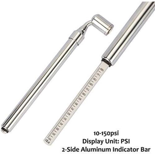 Medidor de Neumáticos Measureman 10-150psi Doble Cabeza