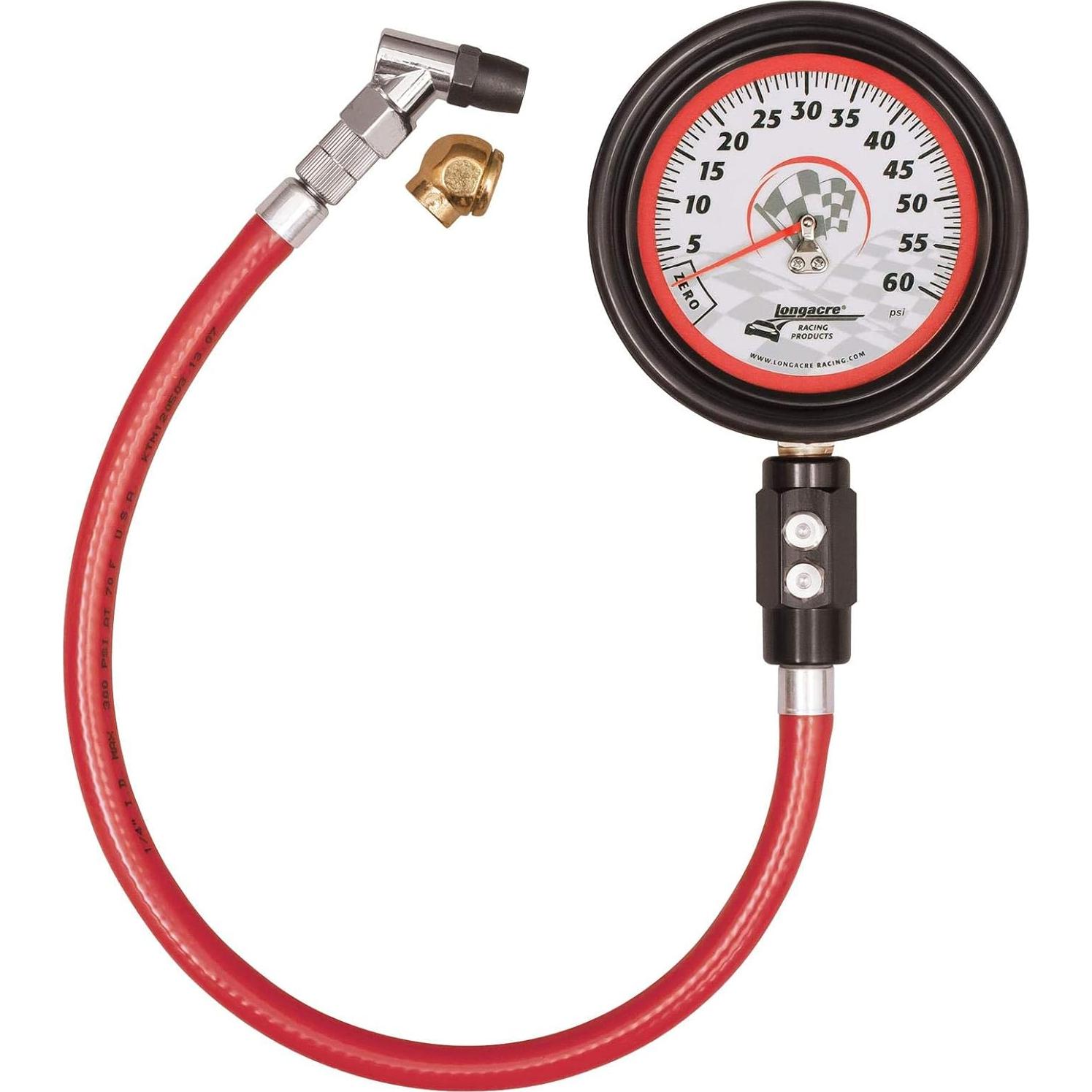 Medidor de Presión de Neumáticos Longacre 52-52031 0-60 psi