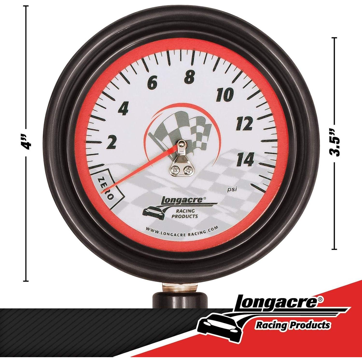 Medidor de Presión de Neumáticos Longacre 52-52031 0-60 psi