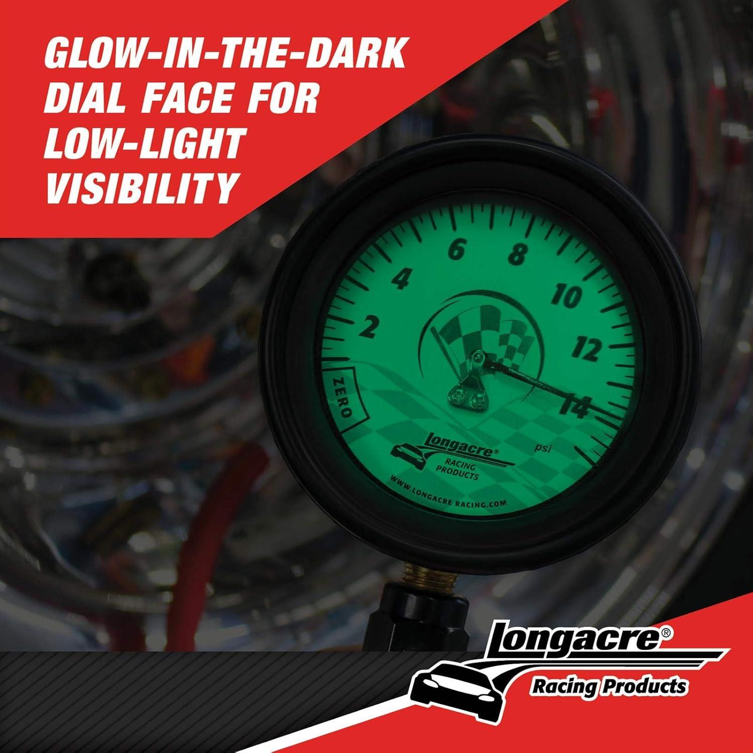 Medidor de Presión de Neumáticos Longacre 52-52031 0-60 psi